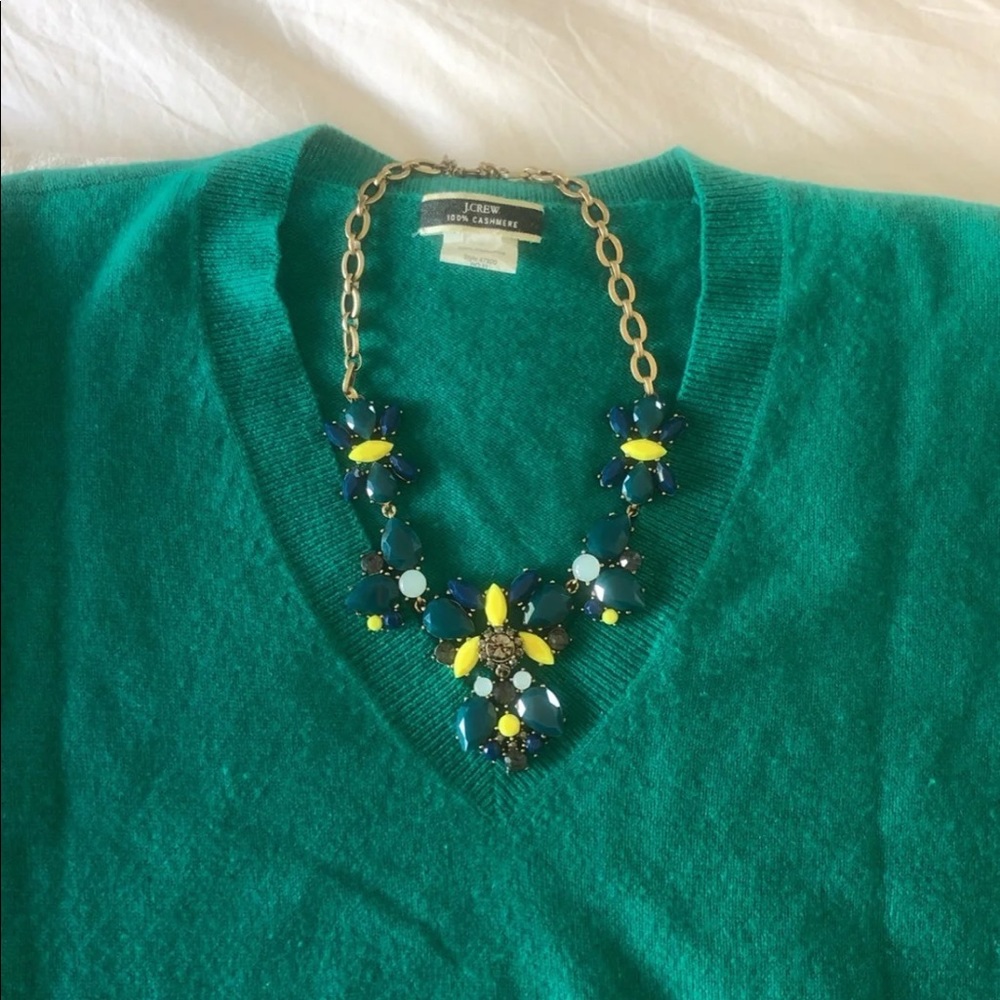 J. Crew jeweled necklace